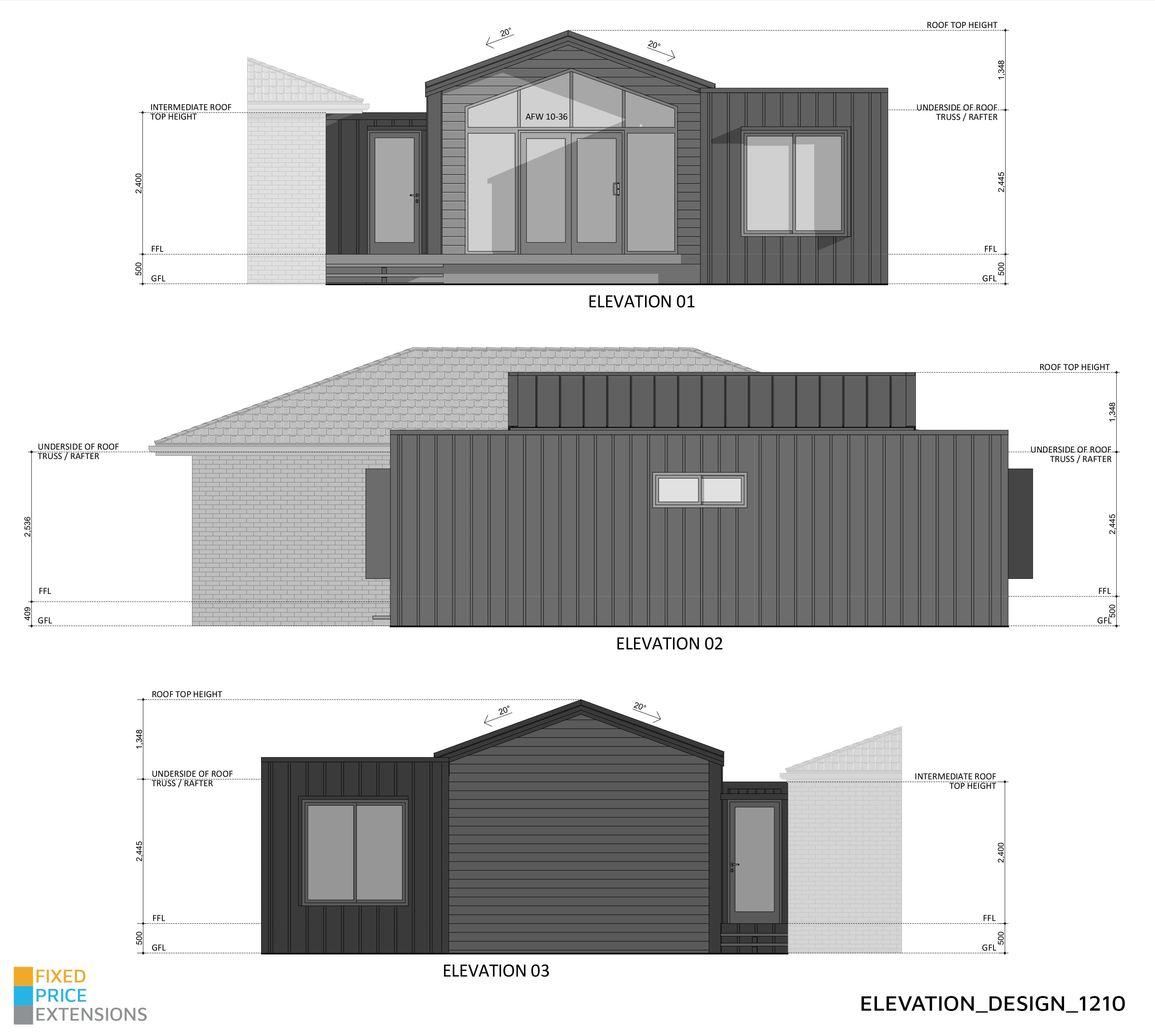 Design 1210 - Elevations