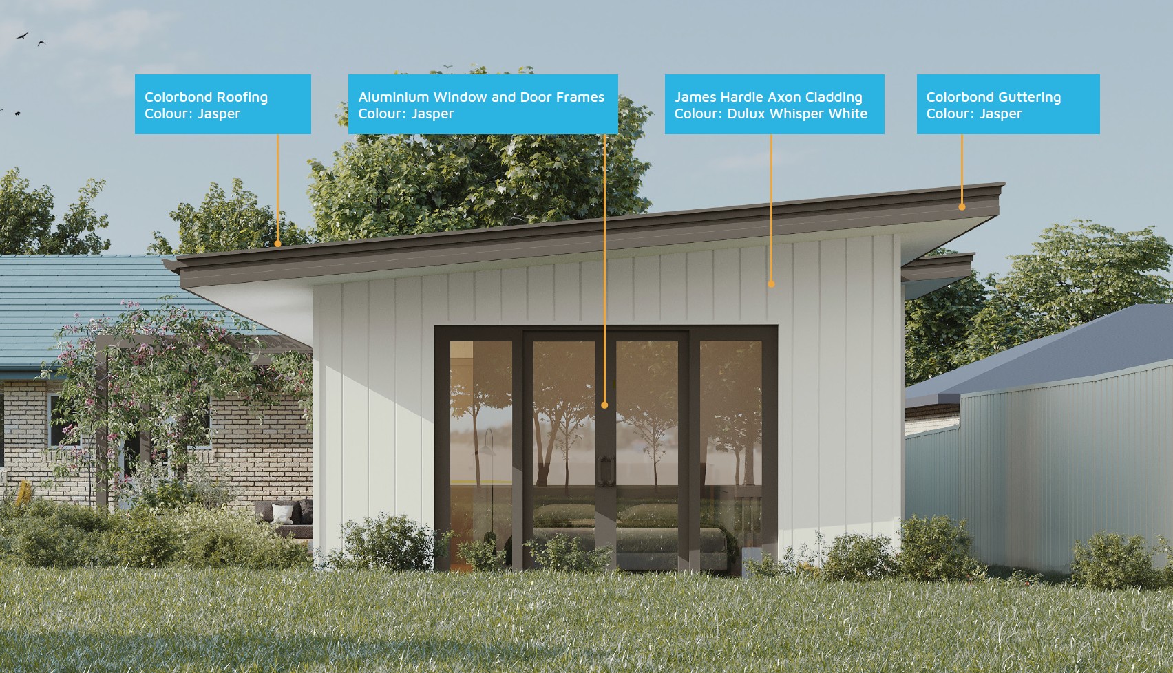 Materials used for Design 1203 