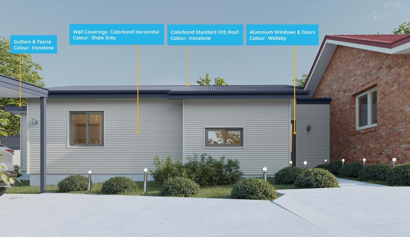 Materials used for Design 1342