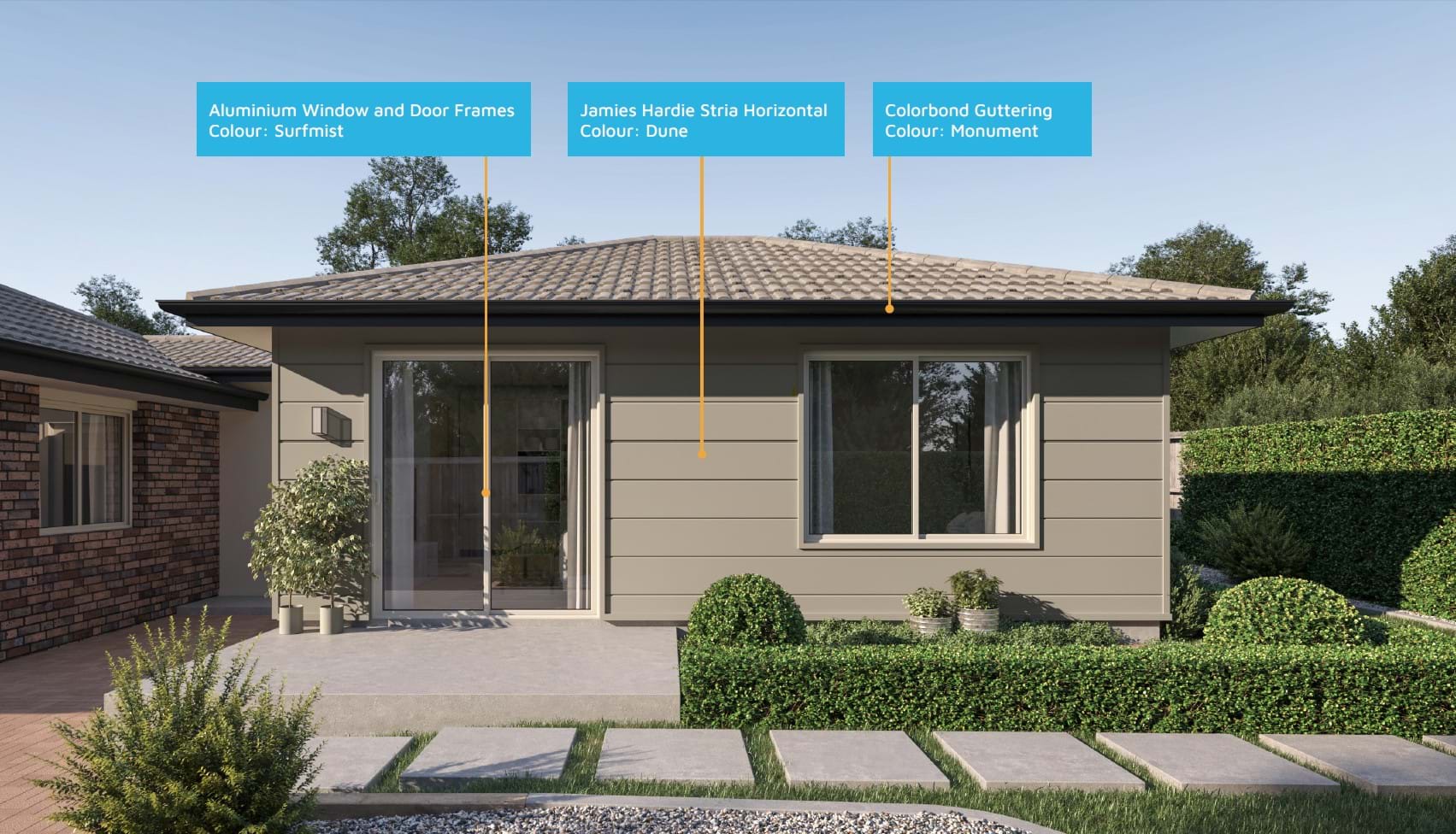 Materials used for Design 1503