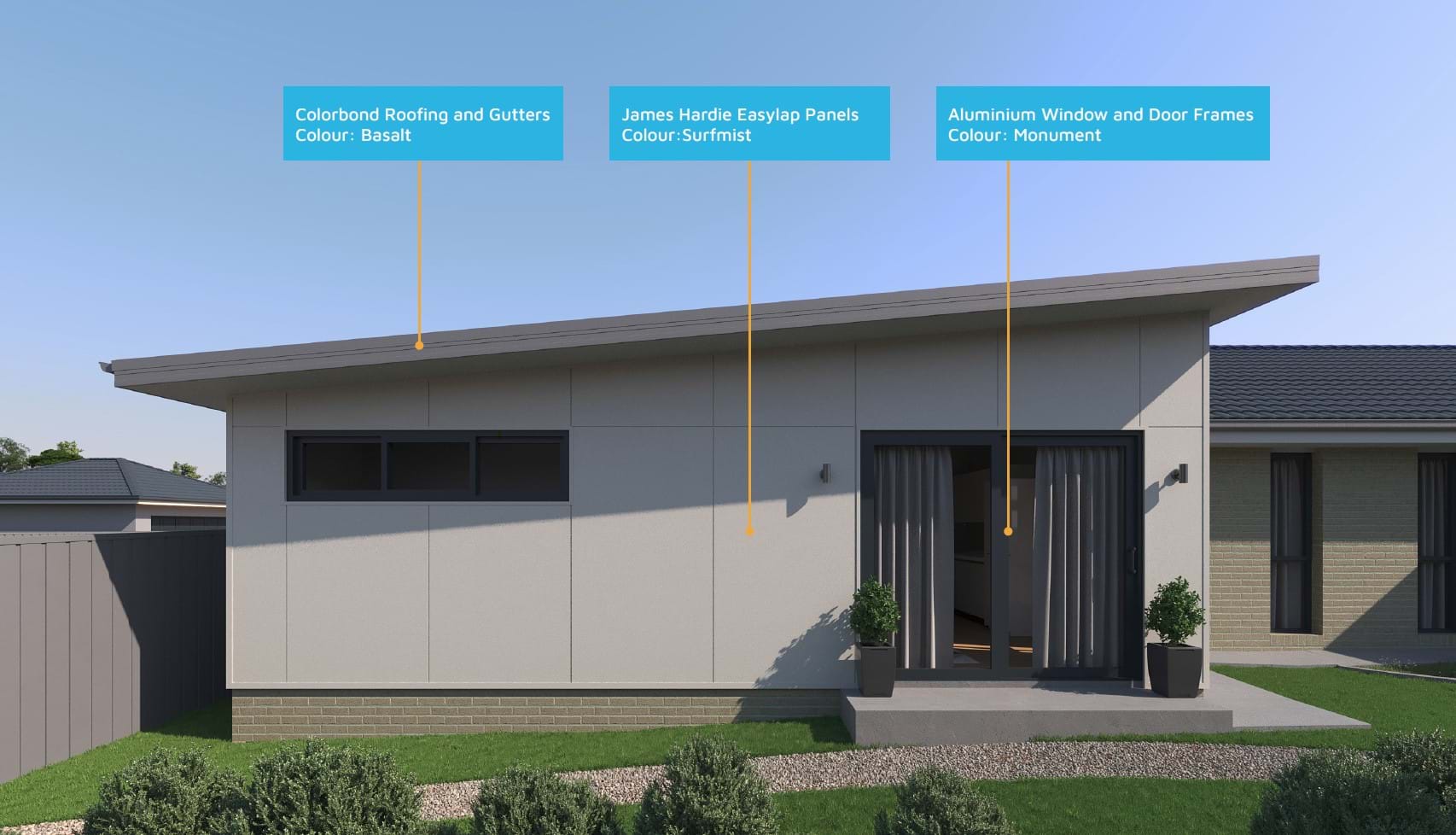 Materials used for Design 1505