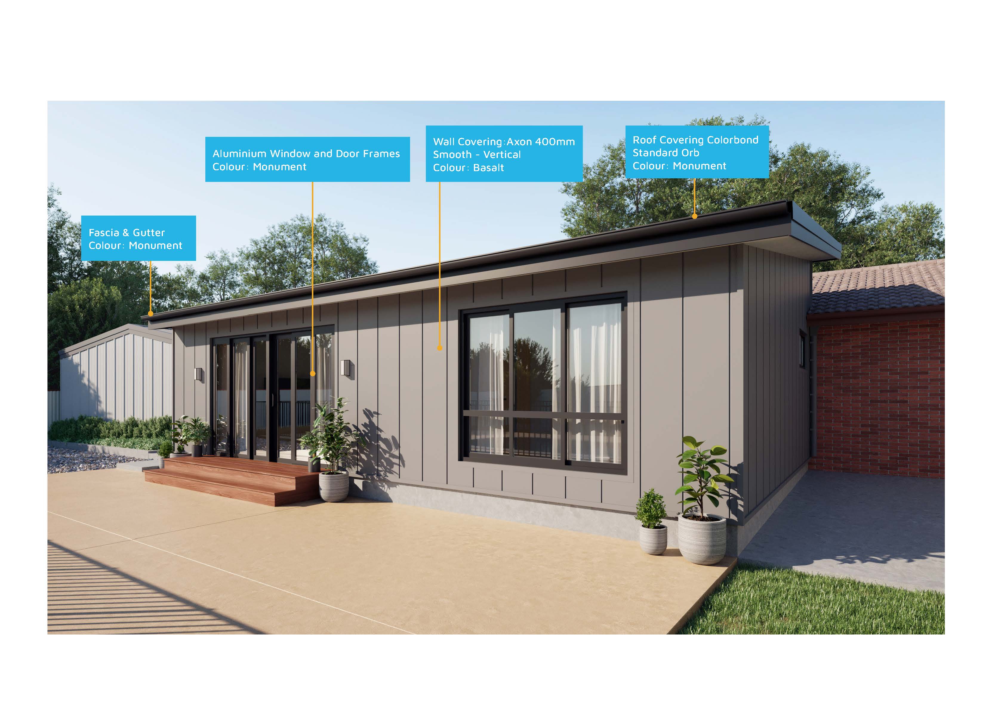 Materials used for Design 1296