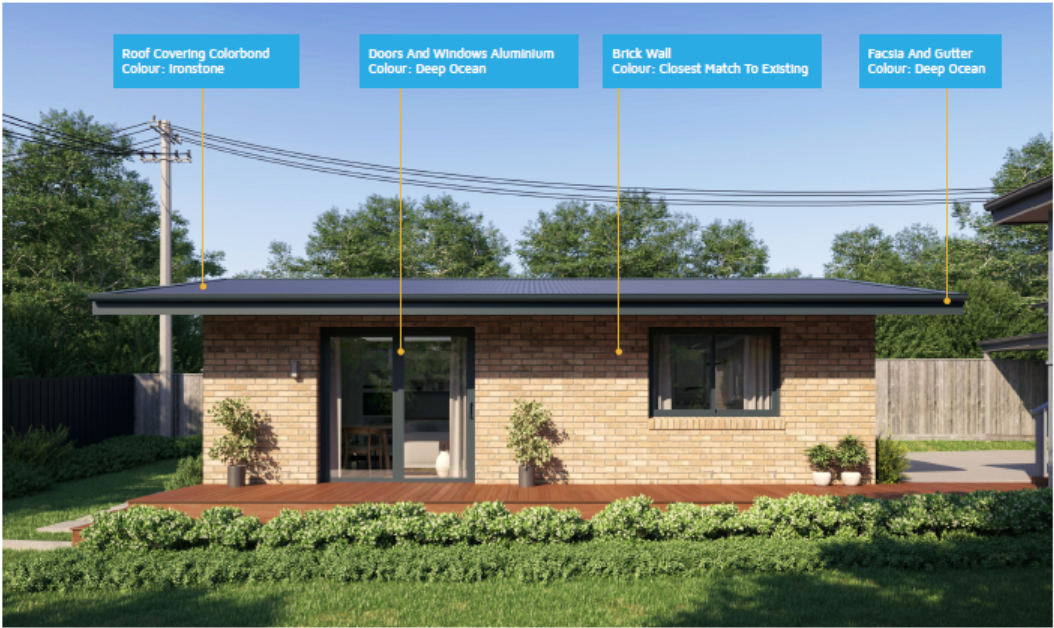 Materials used for Design 1528